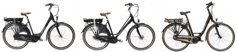 lage instap elektrische fiets