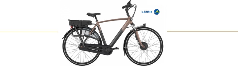 gazelle e- bike orange c7 heren