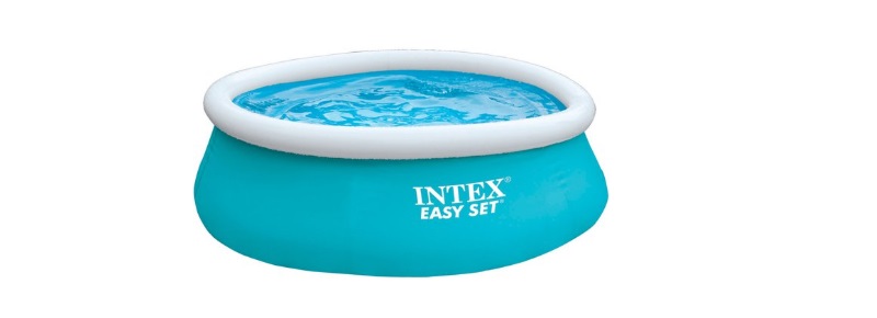 intex easy set outlet blauw zwembad