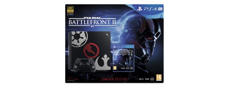 sony playstation 4 pro star wars battlefront ii deluxe edition 1tb ps4